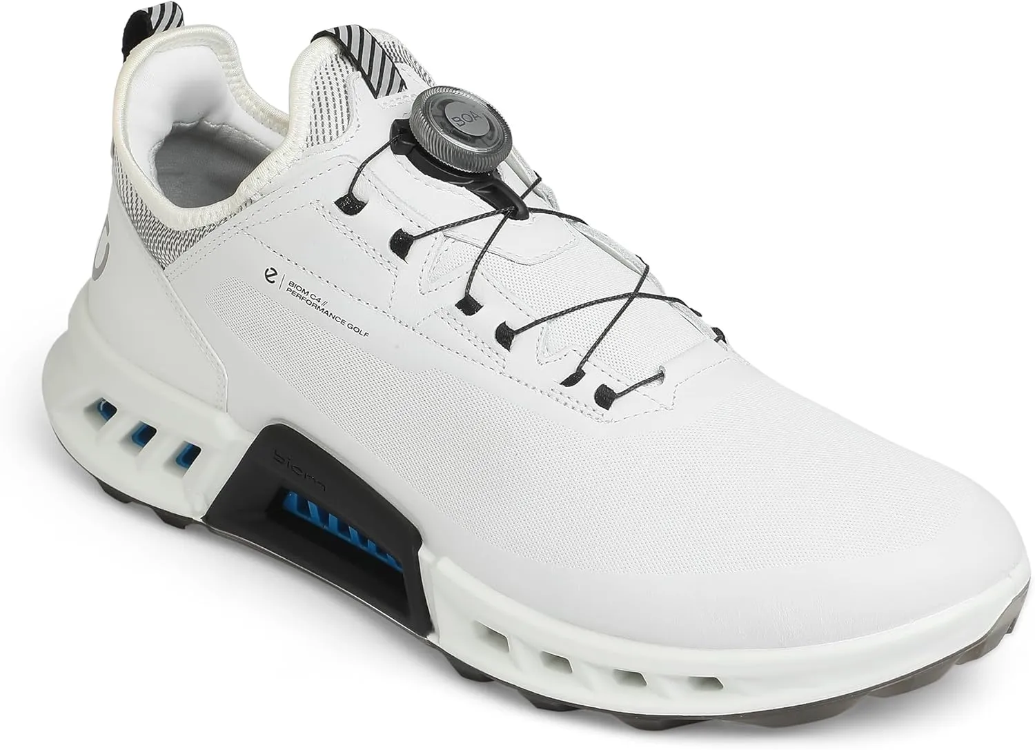 ECCO BIOM C4 BOA GORE-TEX Waterproof, WHITE/BLACK, 6-6.5