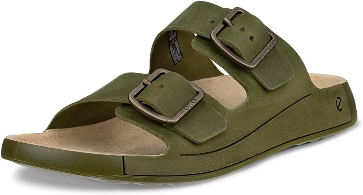 ECCO Men's Cozmo Two Band Buckle Slide Sandal