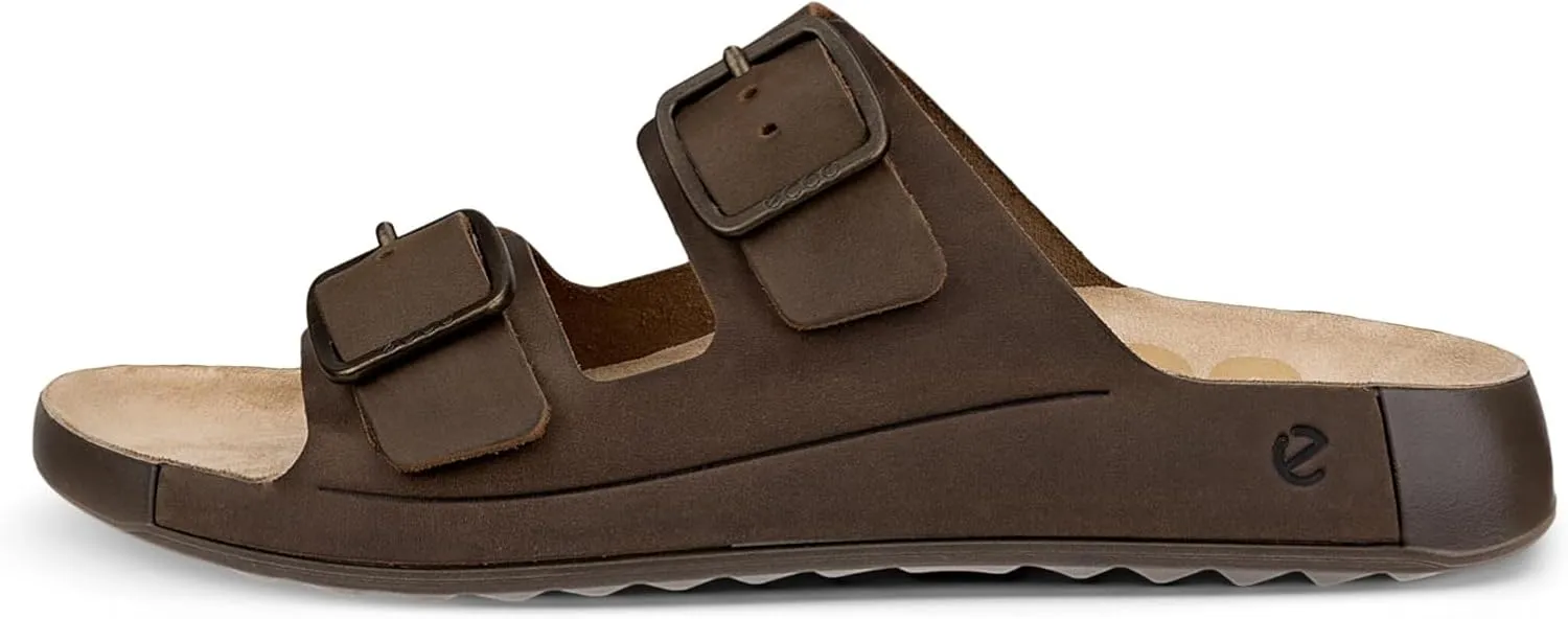 ECCO Men's Cozmo Two Band Buckle Slide Sandal