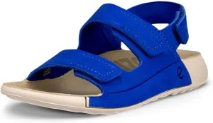 ECCO Unisex-Child Cozmo 3-Strap Adjustable Velcro Sandal