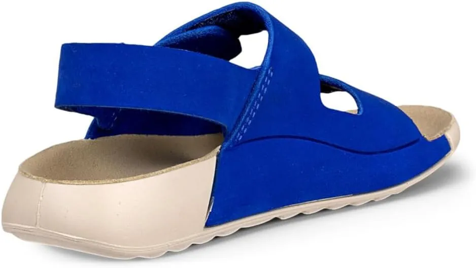 ECCO Unisex-Child Cozmo 3-Strap Adjustable Velcro Sandal
