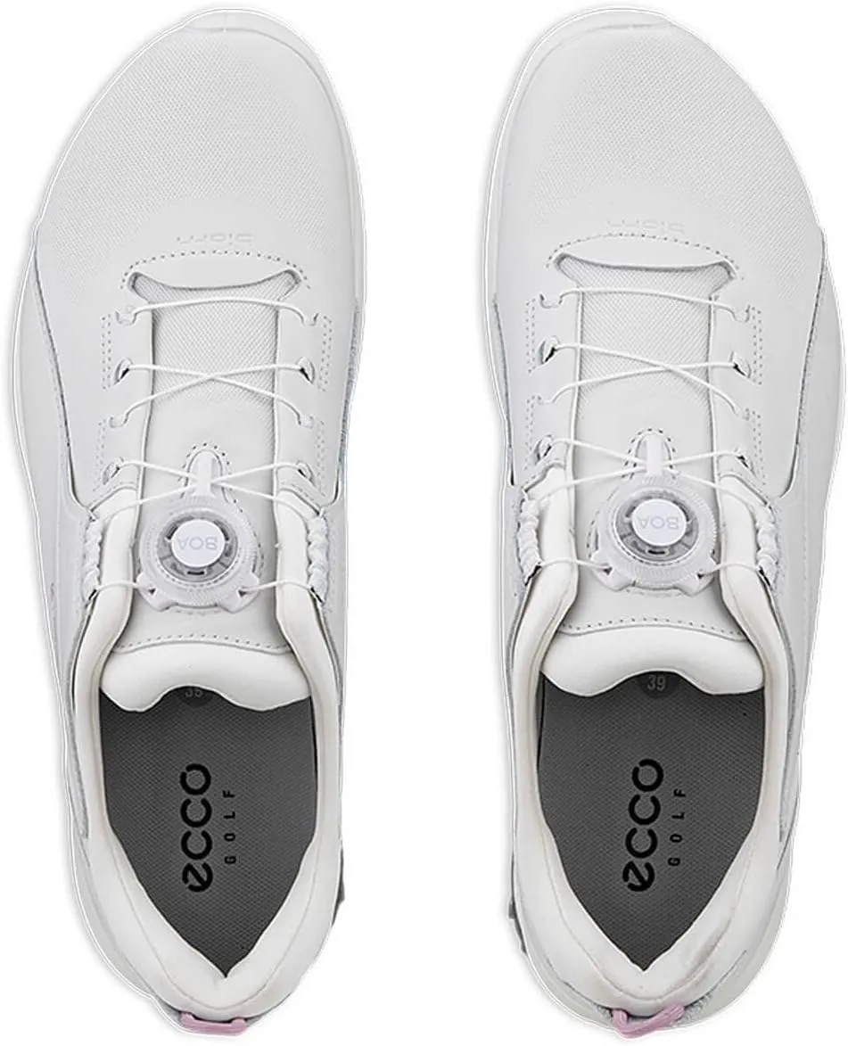 ECCO Women's Biom Tour Boa Waterproof Cleated Golf Shoe Sneaker