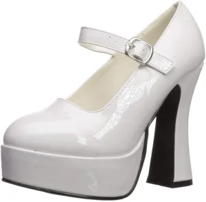 Ellie Shoes Women's Maryjane Shoe Pump, 11 White