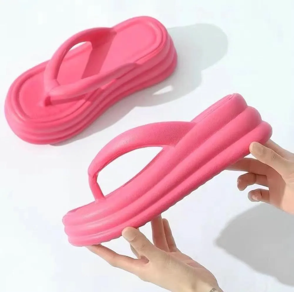 Epsion Thick Sole Summer Slipper for Women House Slides Quick Drying Shower Sandals Shoes 2025