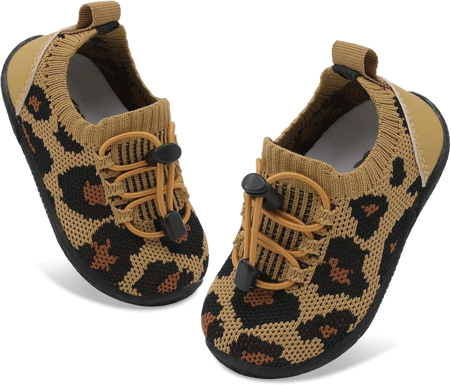 FEETCITY Baby Shoes Boys Girls First Walking Shoes Infant Sneakers Crib Shoes Breathable Lightweight Slip On Shoes