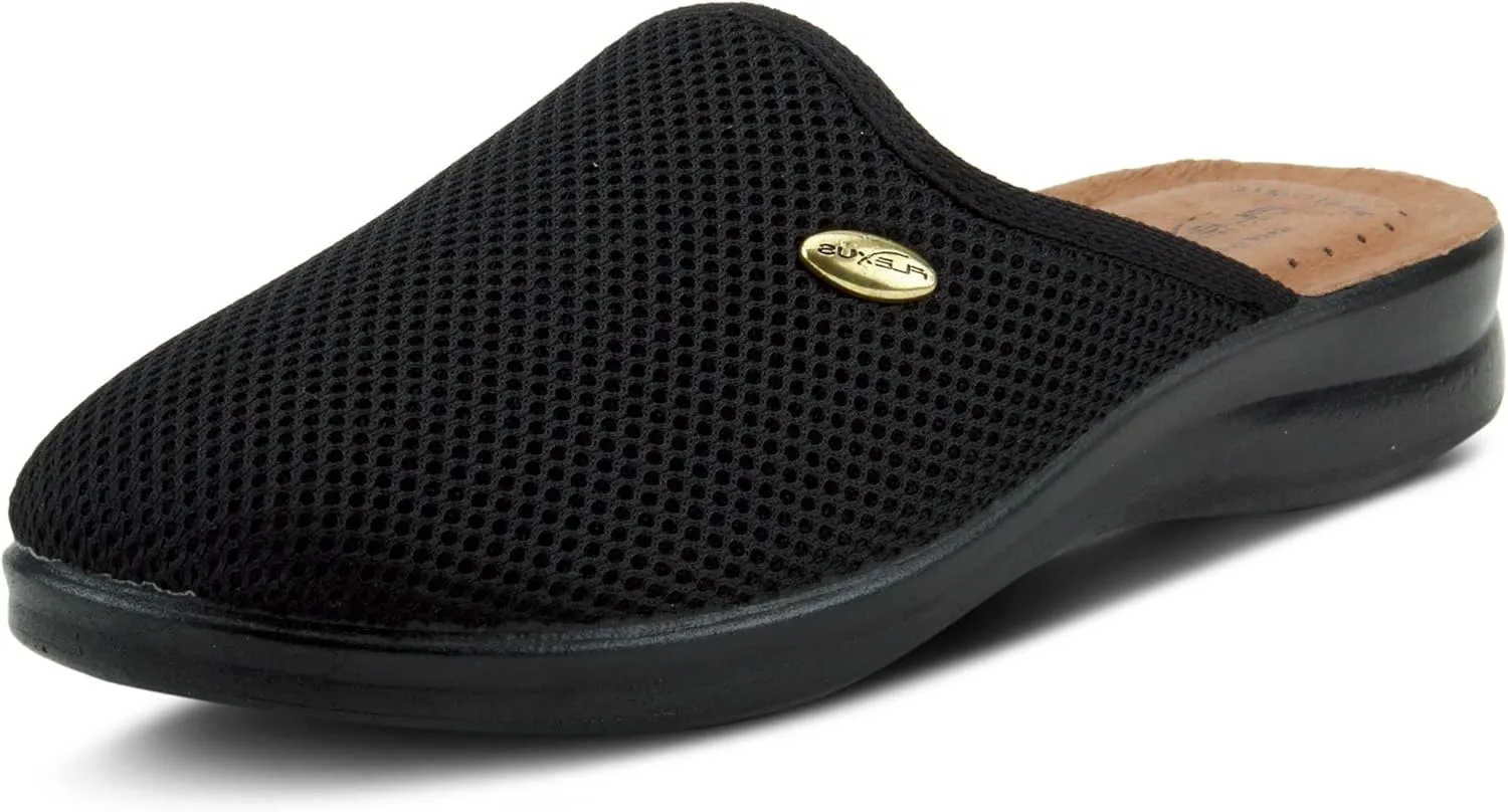 Flexus Spring Step Scuff Slippers for Women – Lightweight Indoor Footwear with Flexible Round Toe Design