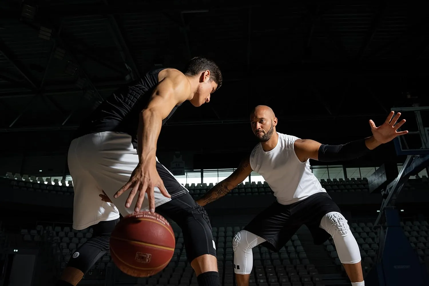 G-Form Padded Compression Basketball & Volleyball Shirt - Padded Compression Sports Tank Top for Men to Protect Chest