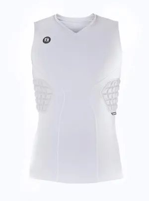 G-Form Padded Compression Basketball & Volleyball Shirt - Padded Compression Sports Tank Top for Men to Protect Chest