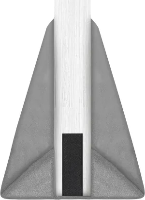 GDHOMM Door Draft Stopper for Bottom of Doors Weather Stripping Door Gap Filler Soundproof Size Adjustable 30"-36", Gray