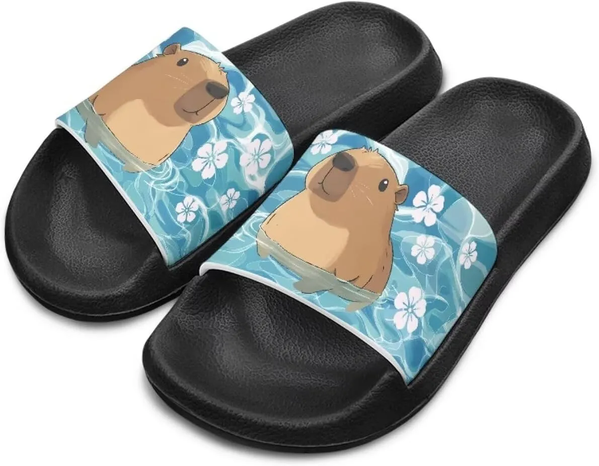 Girls Slide Sandals Lightweight Kids Summer Slippers Suitable Park, Have a Picnic