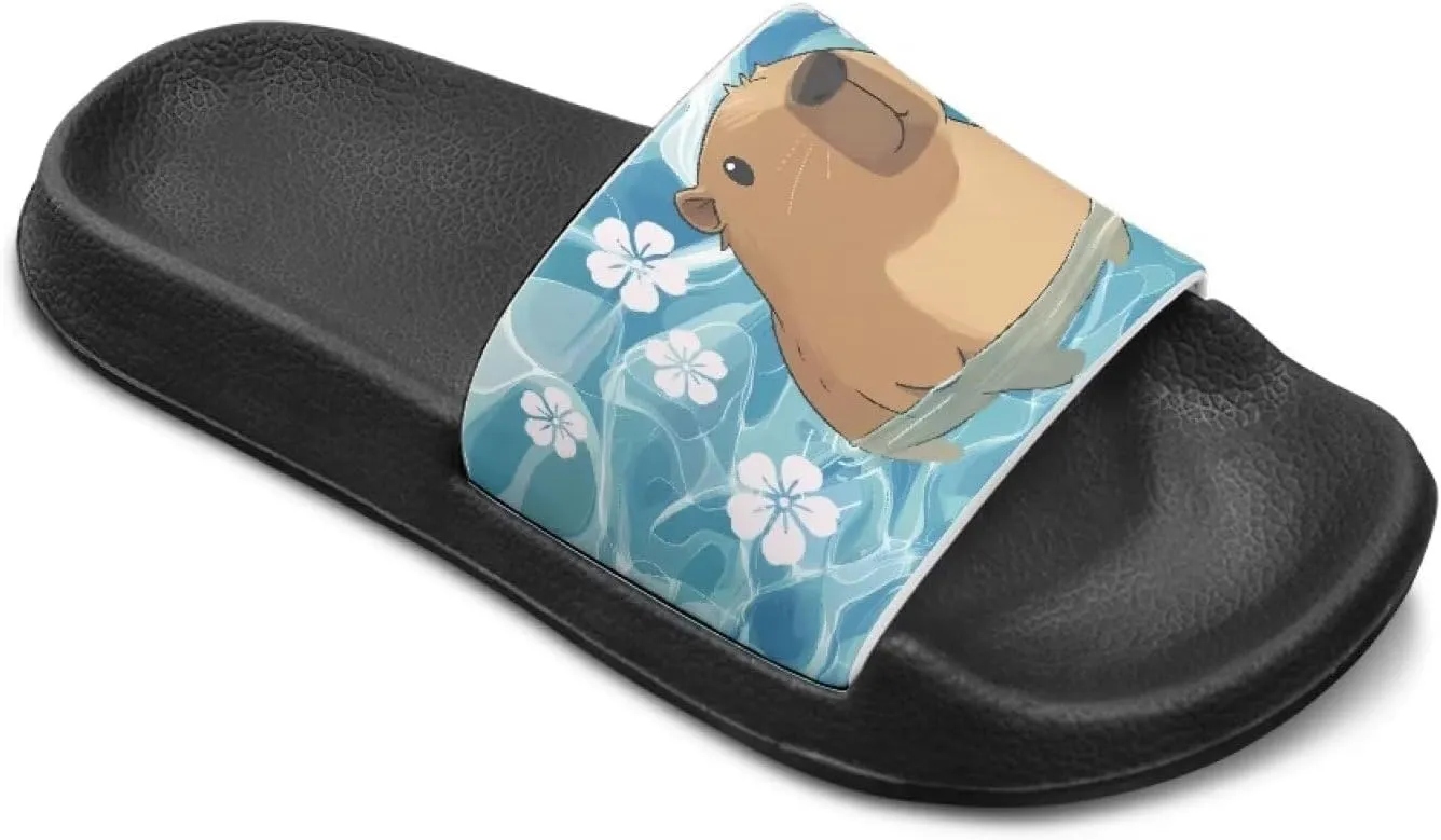 Girls Slide Sandals Lightweight Kids Summer Slippers Suitable Park, Have a Picnic