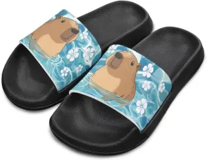 Girls Slide Sandals Lightweight Kids Summer Slippers Suitable Park, Have a Picnic