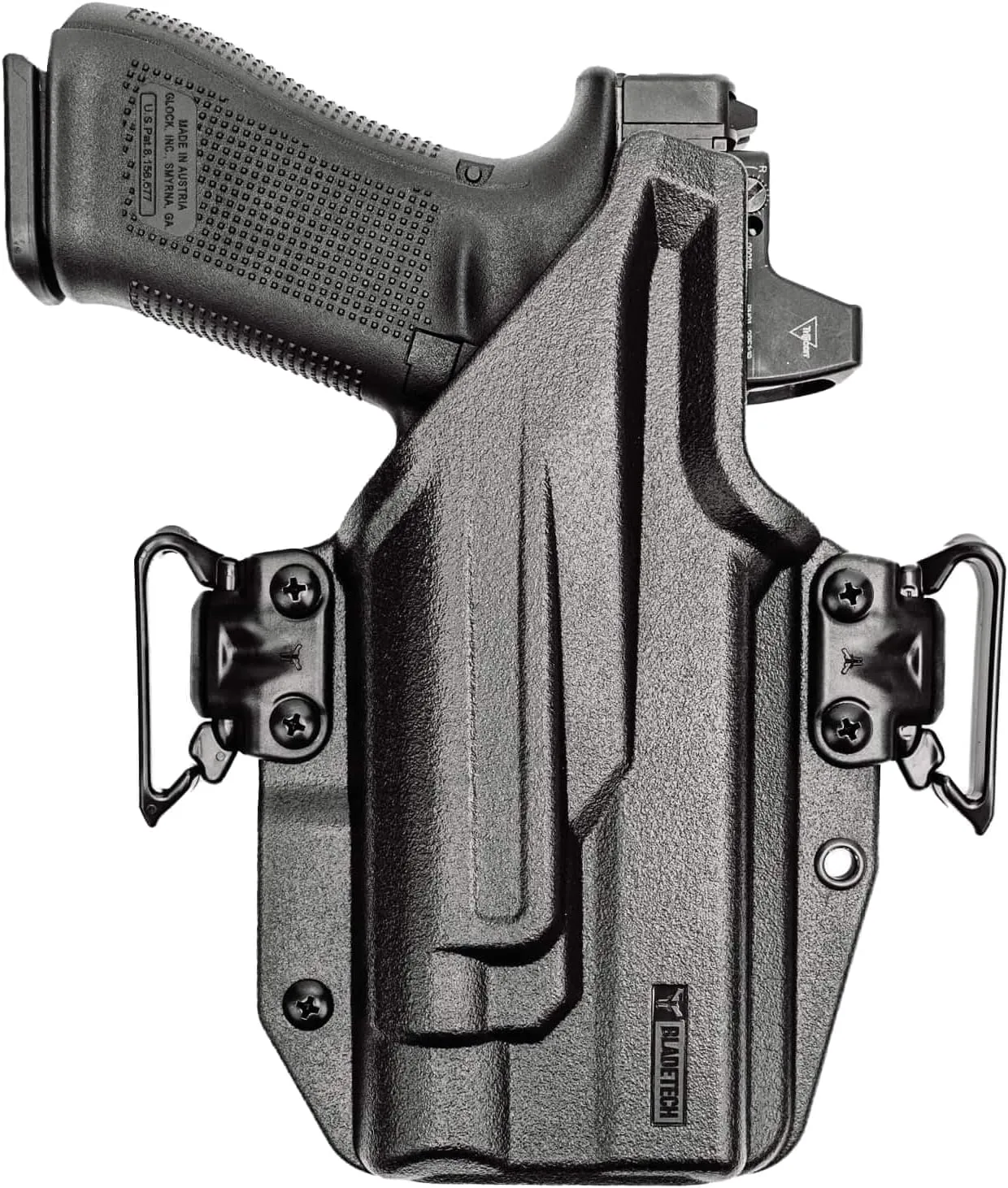 Glock 17/19/44/45/47 Gen 3-5 & 22/23 Gen 3-4 w/Streamlight TLR1 IWB/OWB Modular Holster - USA Made - IWB and OWB Carry (Ambi) - by Blade-Tech Holsters