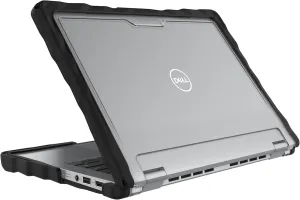 Gumdrop DropTech Hard Shell Laptop Case Fits Dell Latitude 5350 | 5340 13-inch (2-in-1) Rugged Drop Tested Shockproof Reliable Device Protection for Office, Travel, Business and Professionals - Black