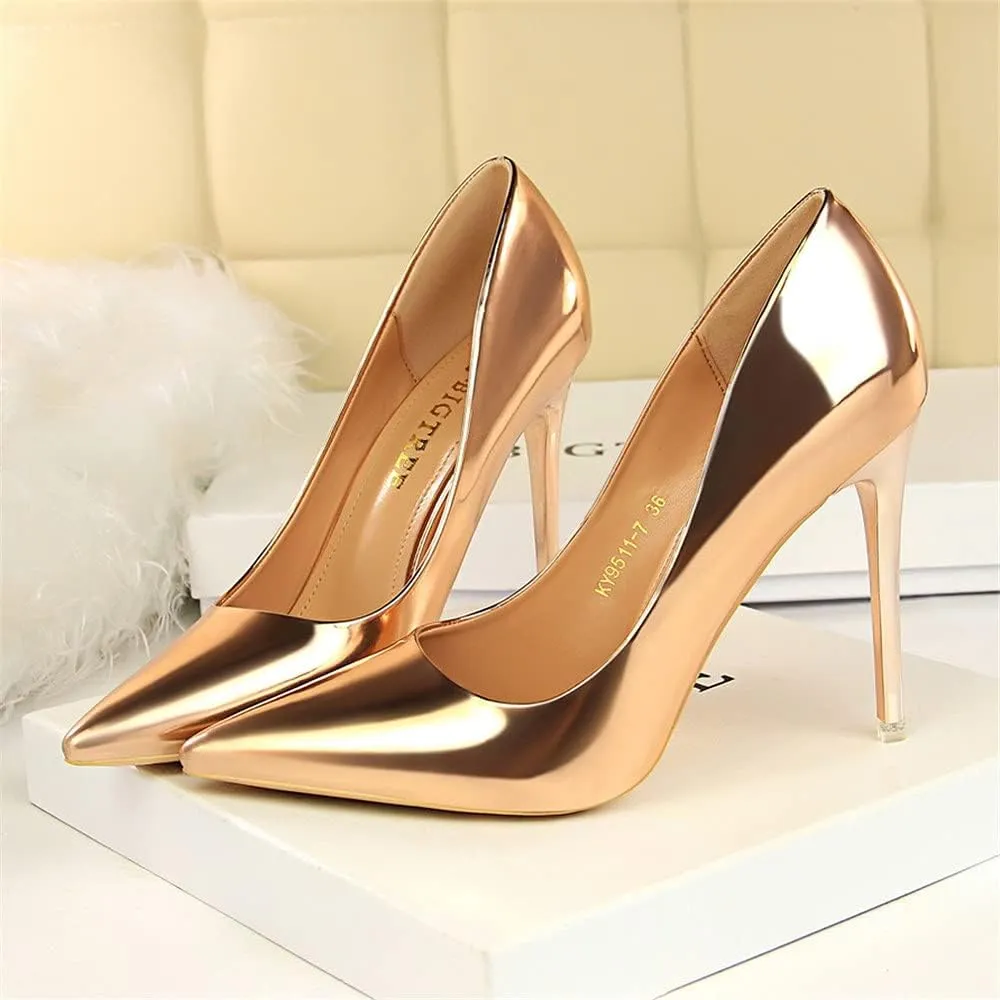 Hee grand Classic Pointed Toe Heels for Women Fashion Suede Stiletto Wedding Party Dress Shoes Office Pumps Lady High Heels