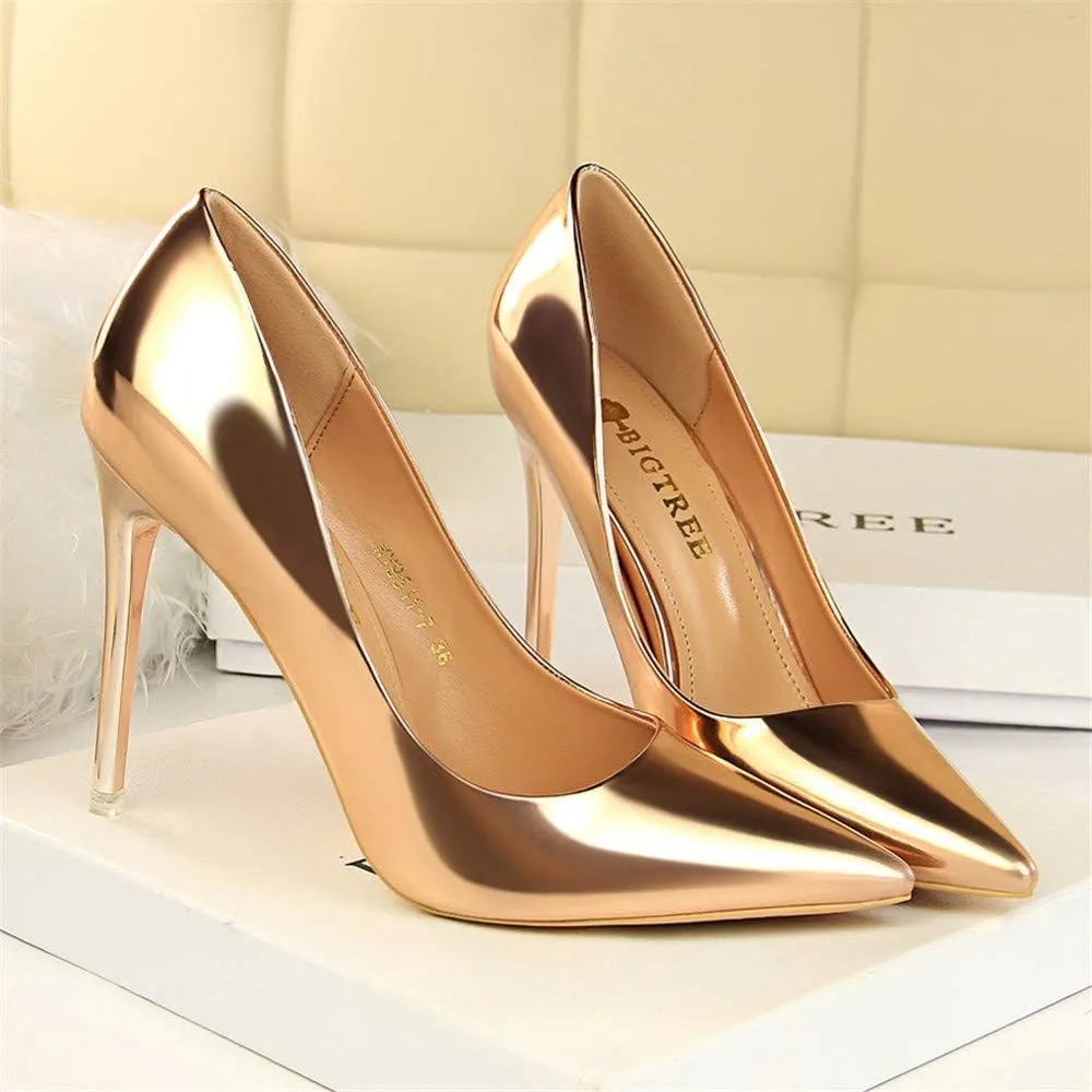 Hee grand Classic Pointed Toe Heels for Women Fashion Suede Stiletto Wedding Party Dress Shoes Office Pumps Lady High Heels