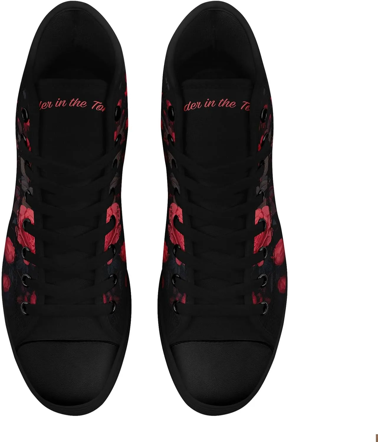 High-top Skull Canvas Sneaker for Men Women Punk Gothic Fashion Unisex Trendy Flame Walking Casual Flat Walking Shoes