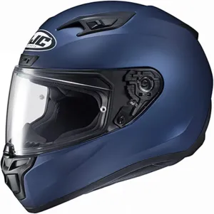 HJC i10 Solid Natural Motorcycle Helmet, DOT Approved (Semi Flat Metallic Blue, XX-Large)