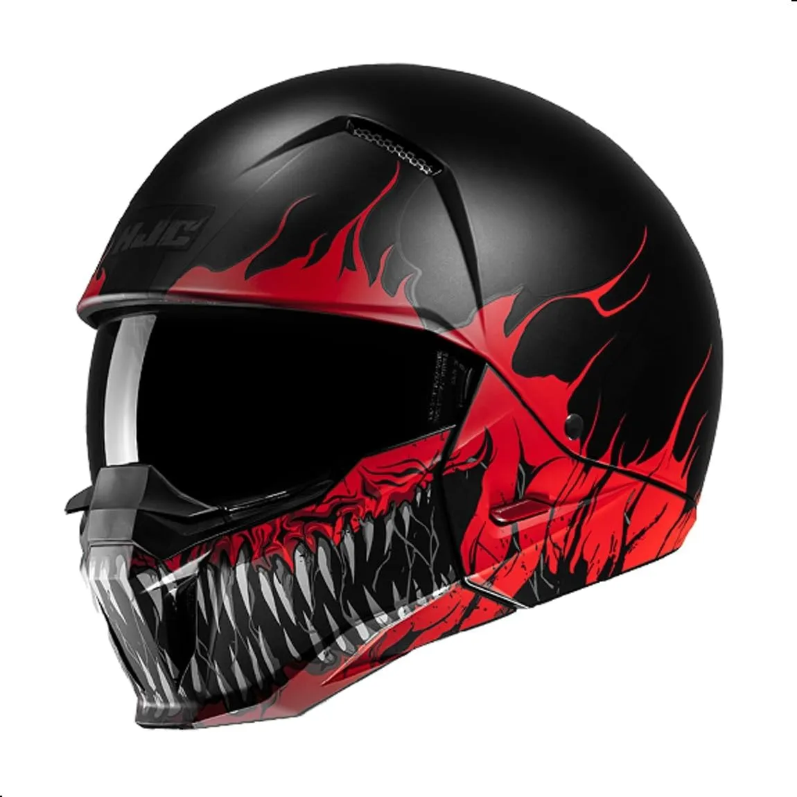 HJC i20 Scraw Open Face Motorcycle Helmet, DOT Approved (MC1SF, Large)