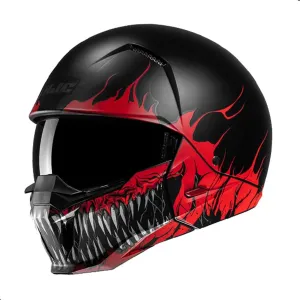 HJC i20 Scraw Open Face Motorcycle Helmet, DOT Approved (MC1SF, Large)