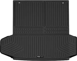 Husky Liners Weatherbeater Cargo Liner | Fits 2023-2025 Honda Pilot (Folds Up & Down w/3rd Row) | 1-pc Black - 25821