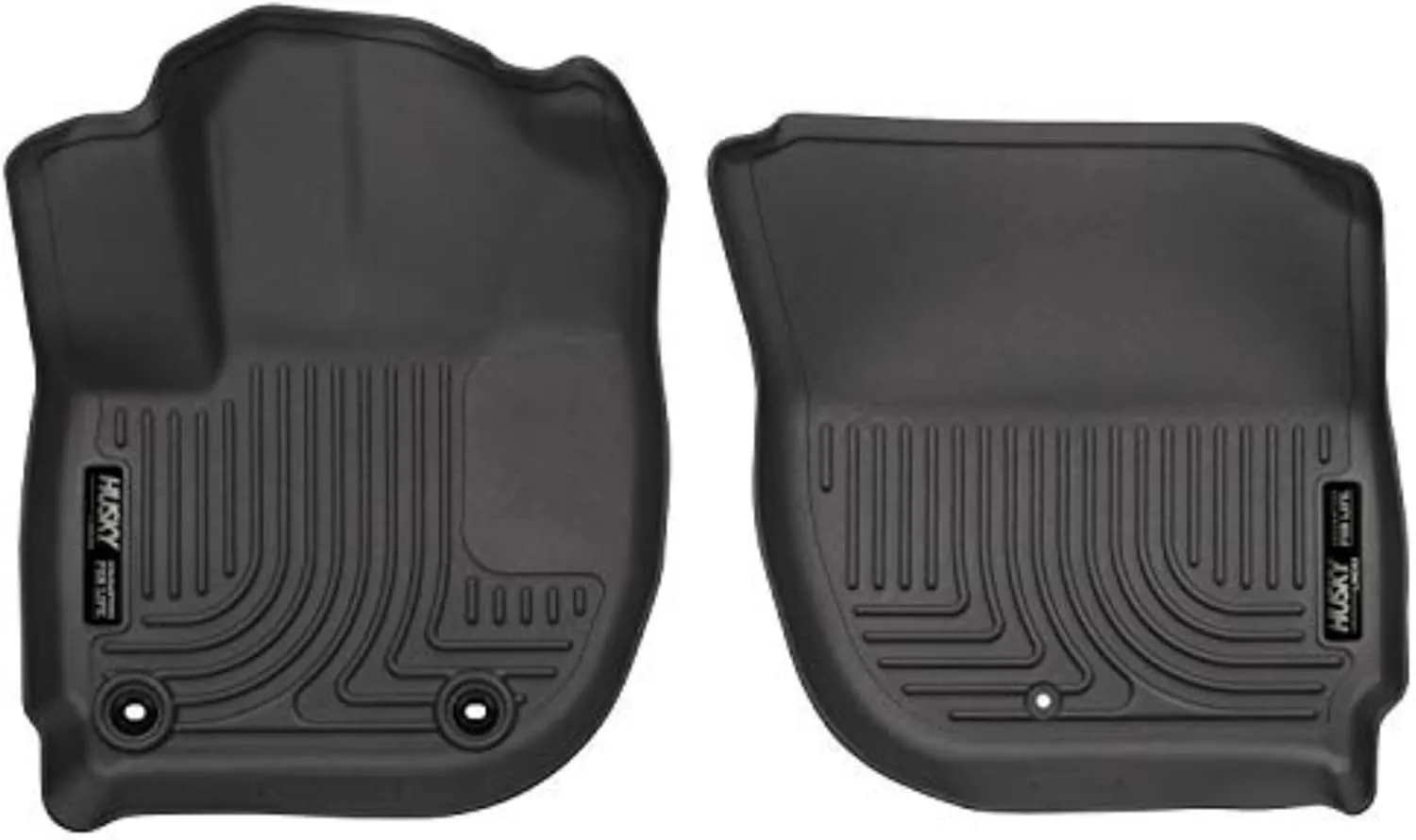 Husky Liners Weatherbeater Floor Mats | Fits 2016-2022 Honda HR-V; 2015-2020 Honda Fit | Front Row, 2-pc Black - 18491