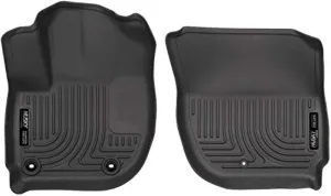 Husky Liners Weatherbeater Floor Mats | Fits 2016-2022 Honda HR-V; 2015-2020 Honda Fit | Front Row, 2-pc Black - 18491
