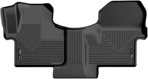 Husky Liners Weatherbeater Floor Mats | Fits 2019-2024 Mercedes-Benz Sprinter 2500/3500 | Front Row, 1-pc Black - 18061