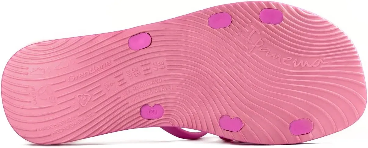 Ipanema Women's Solar Slides - Comfortable and Stylish Slip-On Sandals, Flip Flops for Women with Interlacing and Looping Woven Straps