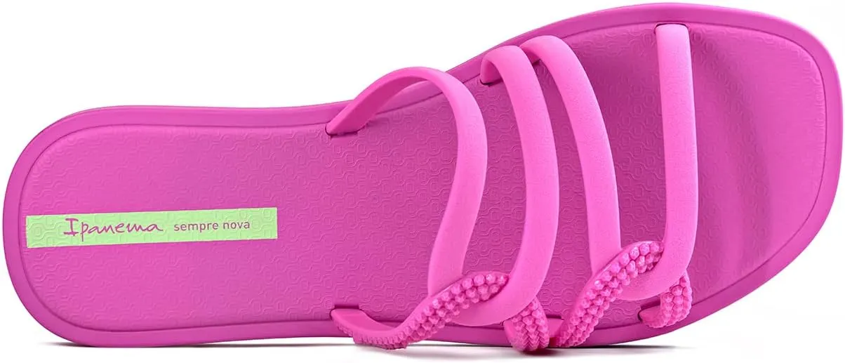 Ipanema Women's Solar Slides - Comfortable and Stylish Slip-On Sandals, Flip Flops for Women with Interlacing and Looping Woven Straps