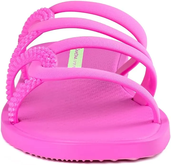 Ipanema Women's Solar Slides - Comfortable and Stylish Slip-On Sandals, Flip Flops for Women with Interlacing and Looping Woven Straps
