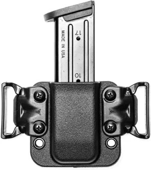 IWB & OWB Single Mag Pouch for Springfield XD 45, S&W M&P 45, Ruger SR45, & More - USA Made - Total Eclipse 2.0 Single Mag Pouch by Blade-Tech Holsters