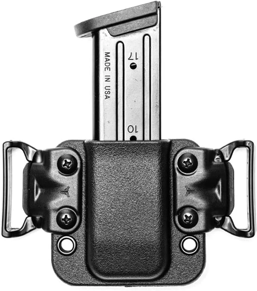 IWB & OWB Single Mag Pouch for Springfield XD 45, S&W M&P 45, Ruger SR45, & More - USA Made - Total Eclipse 2.0 Single Mag Pouch by Blade-Tech Holsters