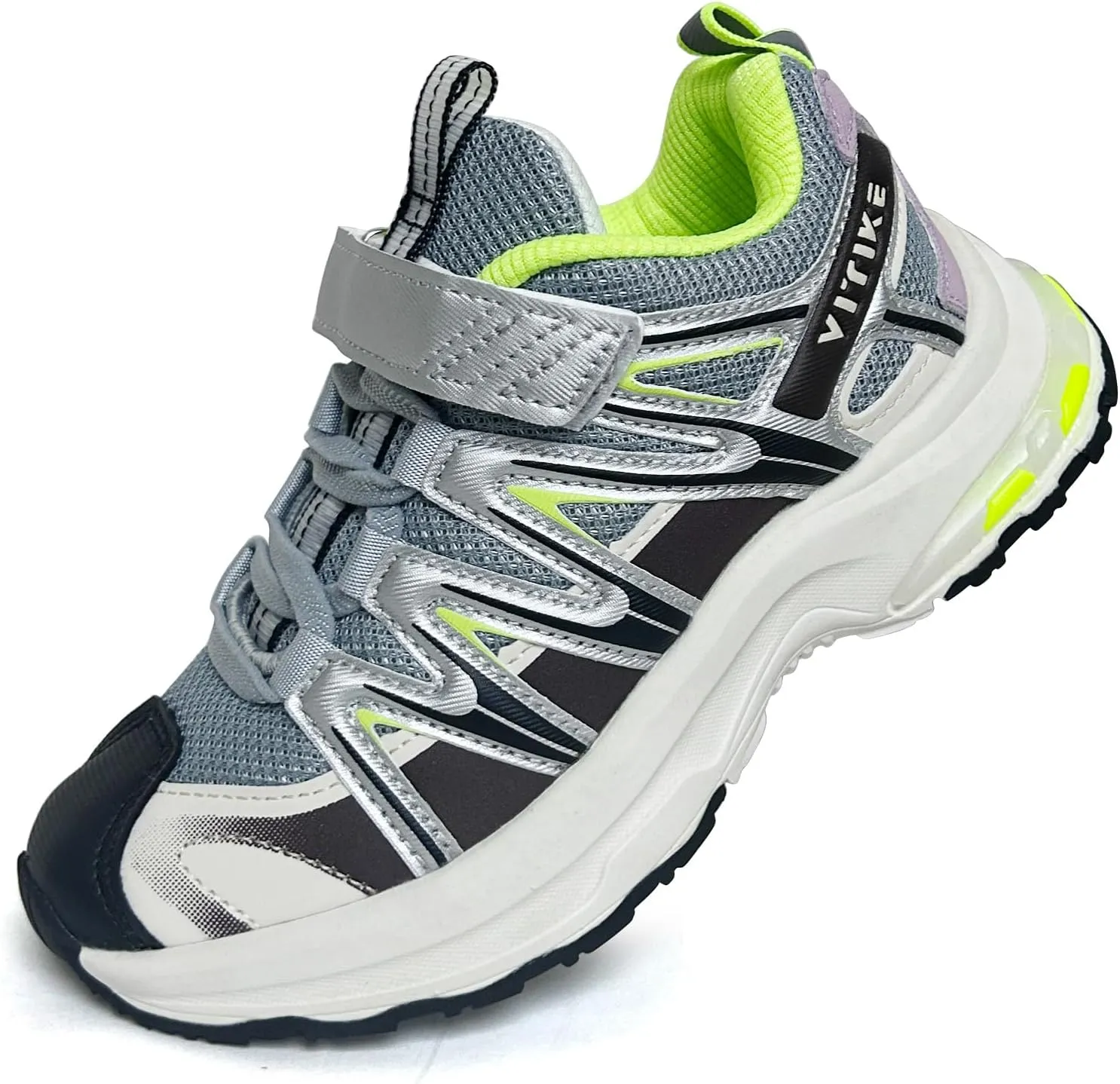 JMFCHI Kids Sneakers Boys Girls Tennis Running Shoes Outdoor Hiking Sneaker for Boys Athletic Breathable