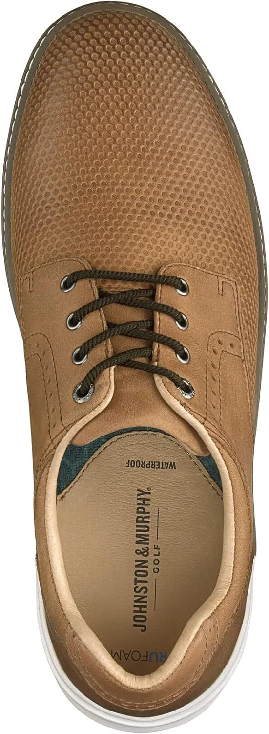 Johnston & Murphy Men’s McGuffey GL2 Hybrid Golf Shoe | Waterproof Construction | Superior Cushioning | Hybrid-Lug Rubber Sole