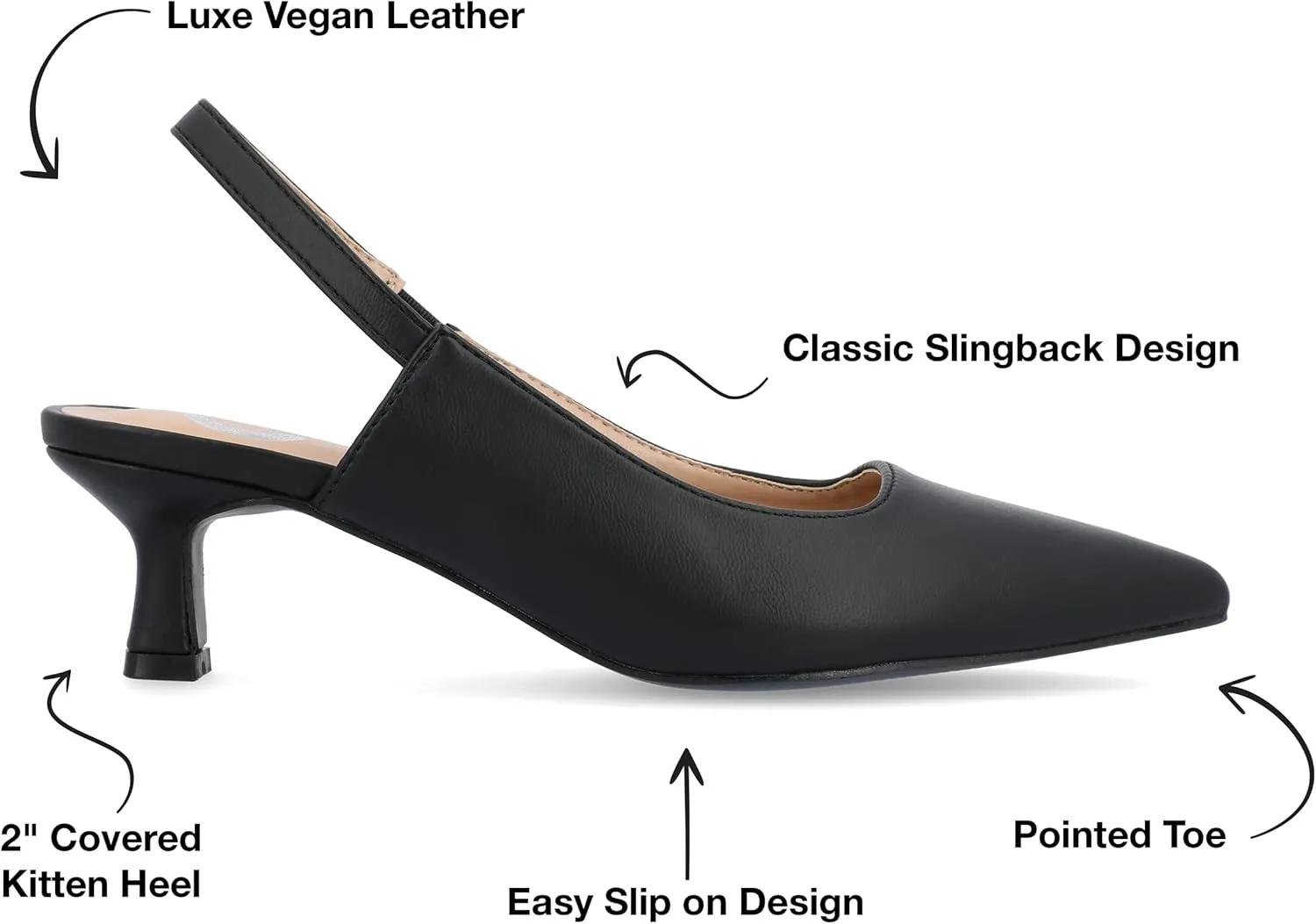 Journee Collection Women's Paulina Pump
