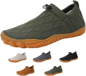 Joyoasis Water Shoes, Joyoasis Water Sneaker Shoes, Knitted Slip-on Shoes Men's Barefoot Trail Running Shoes Hike Shoes