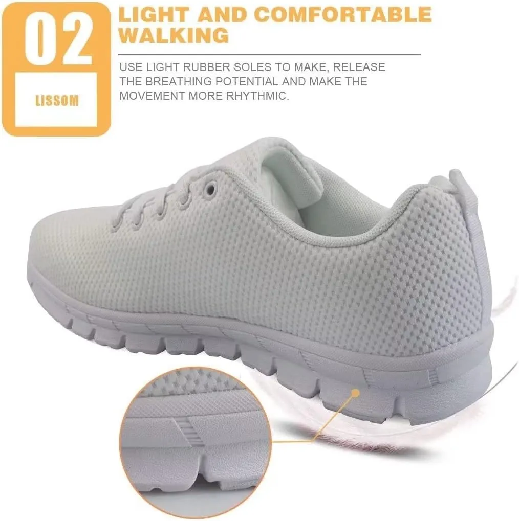KEIAHUAN Womens Athleisure Sneaker Trail Running Shoes Lightweight Breathable Tennis Shoes Non-Slip Walking Training Shoes