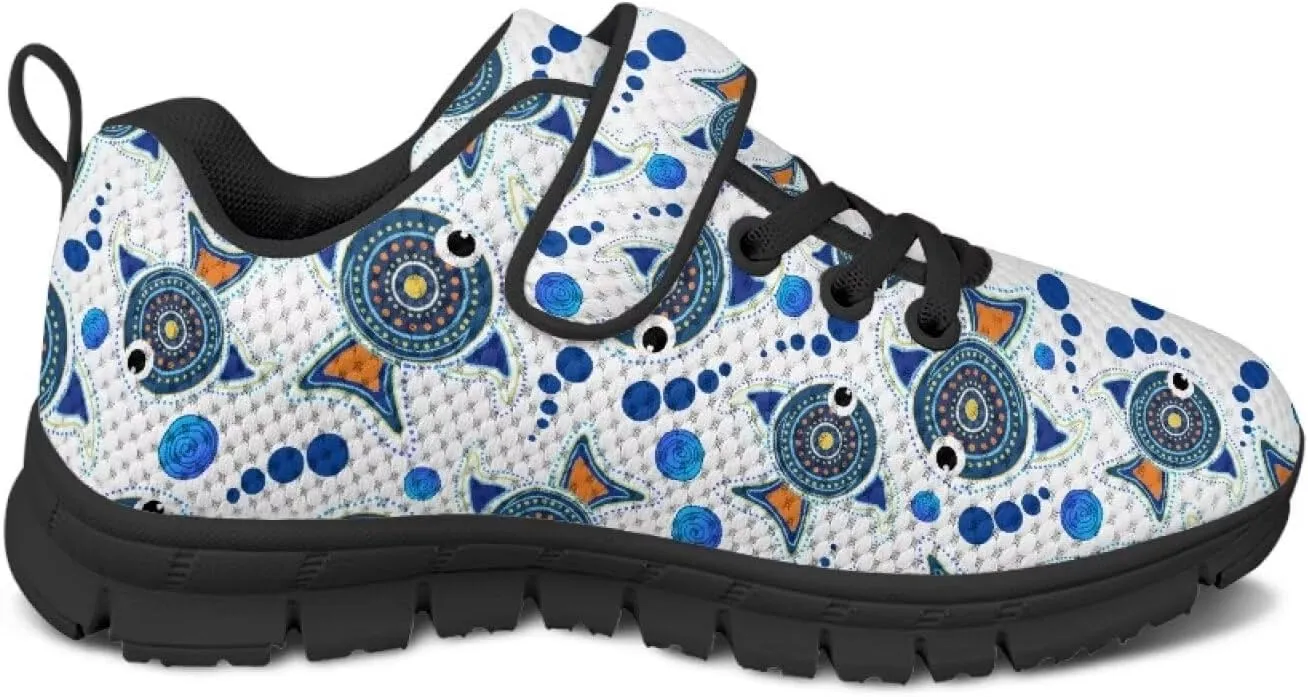 Kids Lightweight Strap Athletic Tennis Shoes Animal Sneakers Breathable Sports Running Walking Shoes for Boys Girls US 11-15