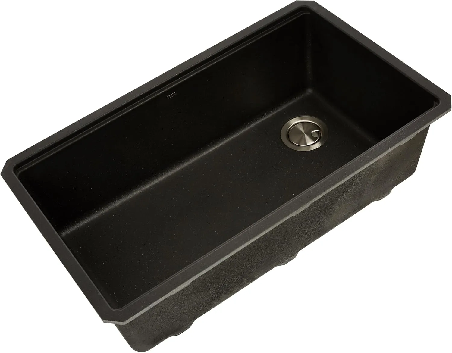 KRAUS Kitchen Sink Bellucci 32” Undermount Workstation Granite, Metallic Black, Accessories, KGUW2-33MBL