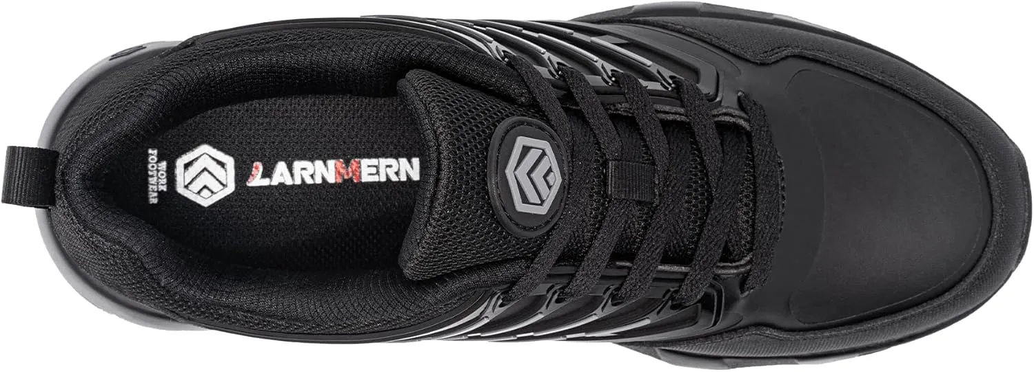LARNMERN Men Non Slip Work Waterproof Shoes Comfortable Kitchen Footwear Chef Food Service Restaurant Sneakers Zapatos Antideslizantes para Hombres