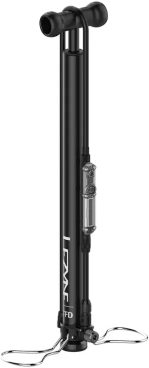 LEZYNE Digital Travel Floor Drive High-Pressure Bicycle Floor Pump with Digital Gauge & ABS-1 Pro Chuck - Durable Lightweight Compact Portable Foldable 160 PSI Tire Air Pump for Road/Mountain Bikes