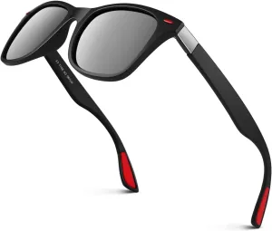 LINVO Polarized Sunglasses for Men and Women, Ultralight TR90 Driving Fishing Golf HD UV400 Shades