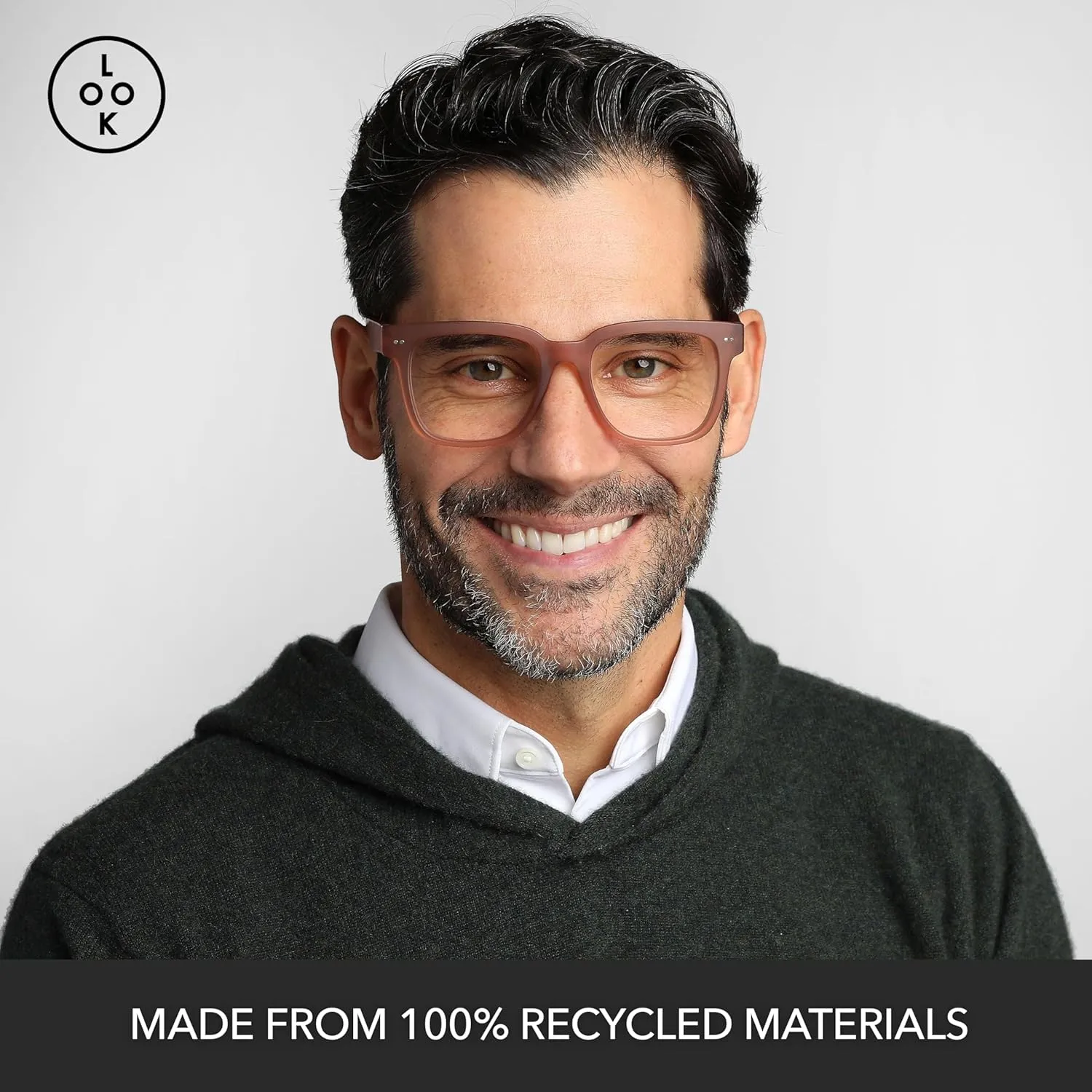 LOOK OPTIC Laurel Progressive Reader - Stylish Unisex Reading Glasses, Prescription-Quality