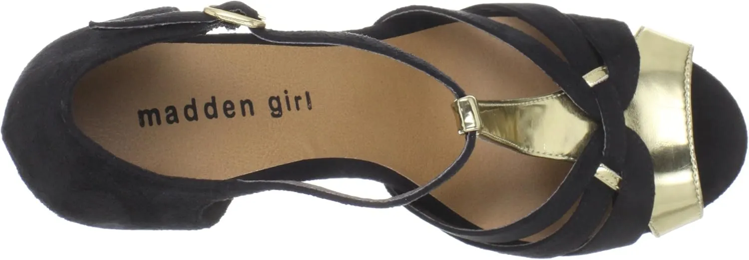 Madden Girl Women's Hopeee T-Strap Pump