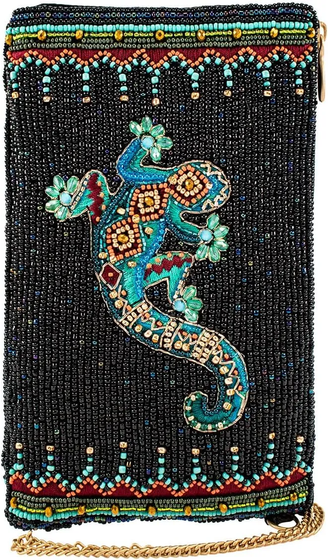 Mary Frances Deco Gecko, Black