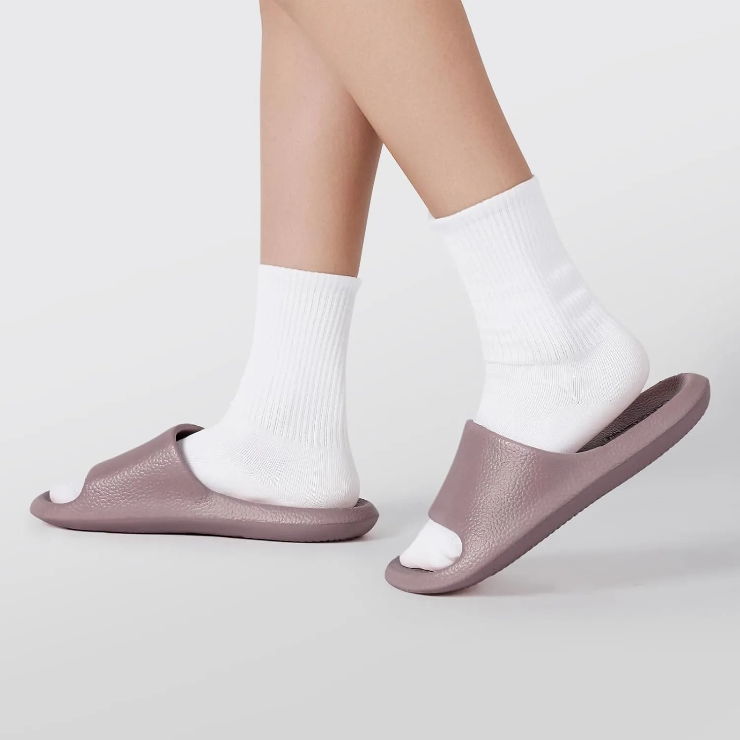 Menore Cloud Slippers for Women and Men Pillow House Slippers Non Slip Quick Drying Shower Slides EVA Lightweight Open Toe Sandals for Indoor & Outdoor