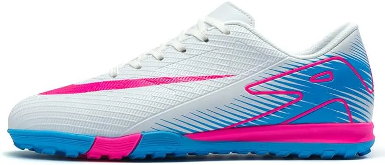 Men's Soccer Shoes Football Cleats High-Tops Lace-Up Non-Slip Spikes Indoor Outdoor Sports Athletic Baseball Lacrosse Sneaker