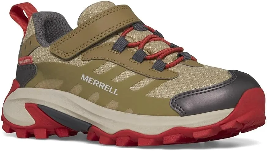 Merrell Unisex-Child Moab Speed 2 Low Alternative Closure Waterproof Hiking Shoe