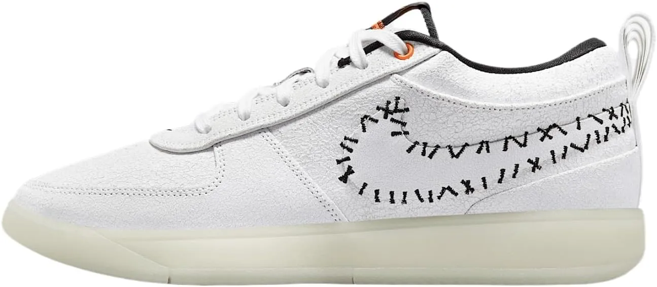 Nike Men's Book 1 Basketball Shoes (FJ4249-102, White/Black/Clay Orange/White)